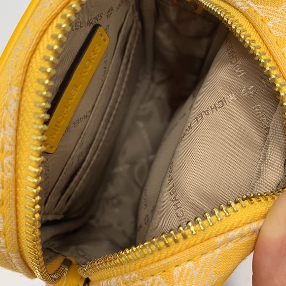 MICHAEL KORS SLOAN EDITOR SMALL NS TOP ZIP FLAP PACKET XBODY BUTTER MULTI - Picture 13 of 16